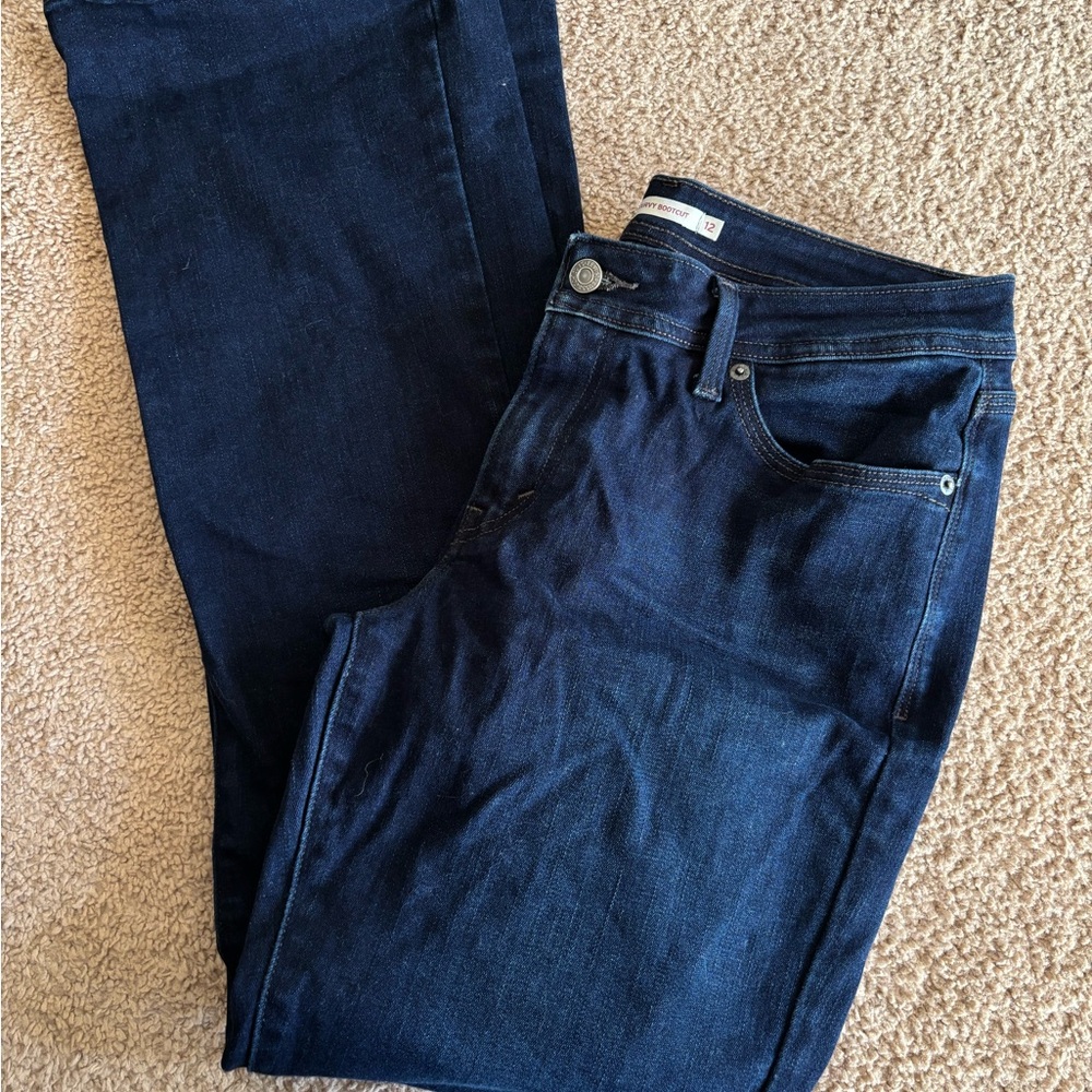Women's NWOT LEVI’s 529 Blue Jeans 12 (Stretch Fit) - Picture 2 of 5